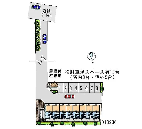 ★手数料０円★静岡市清水区三保　月極駐車場（LP）